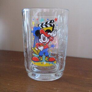 Vintage McDonalds Glass 2000 Walt Disney World Mickey Mouse Millennium Studios